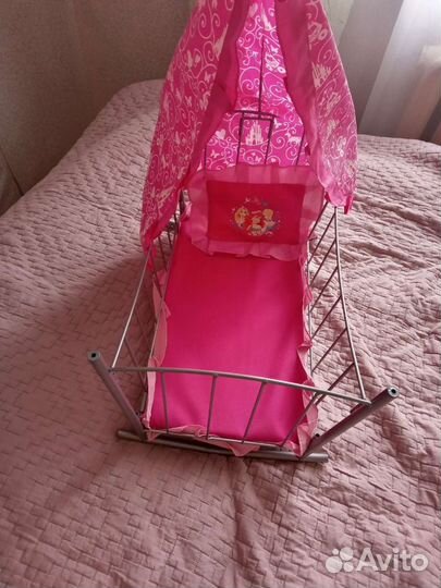 Кроватка-маятник для куклы