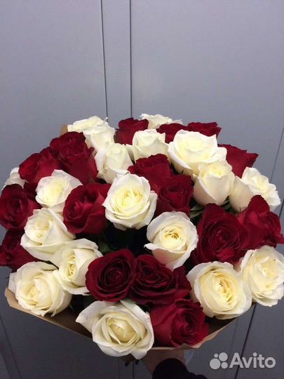 Цветы розы букет