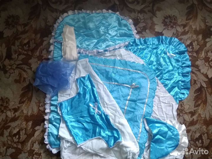 Конверт на выписку для мальчика осень