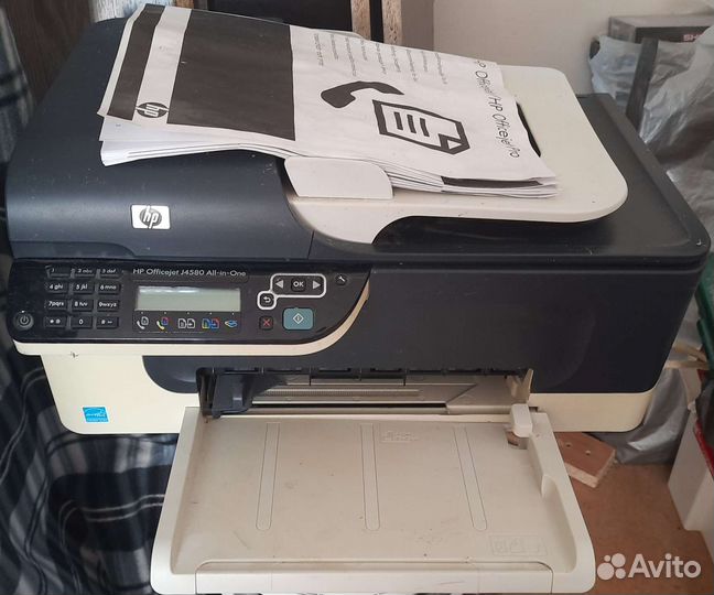 Мфу цветной принтер HP officejet j4580 all-in-one