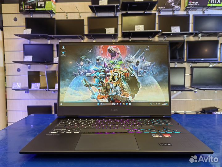 Игровой omen 16 Ryzen 7 RX6600M 8GB