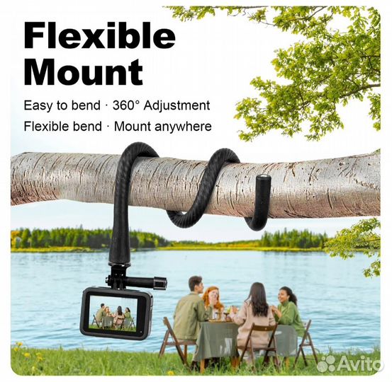 Гибкий штатив/монопод/селфи палка Telesin