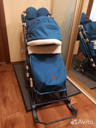 Санки коляска ника 7 8