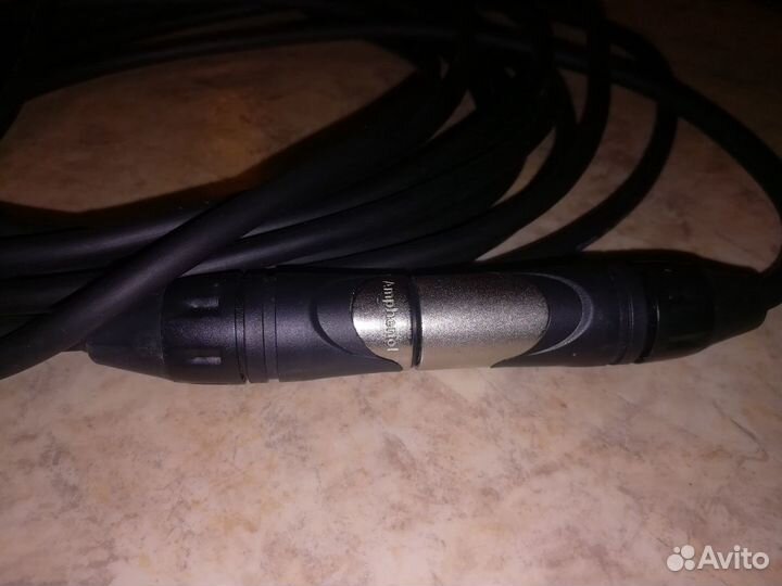 Кабеля микрофонные инструментальные