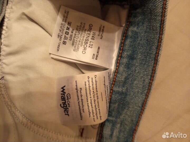 Мужские джинсы wrangler w48l32