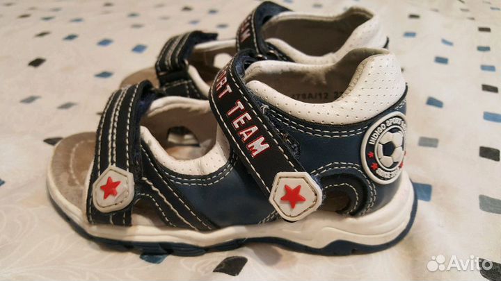 Босоножки кожаные 23 р indigo kids
