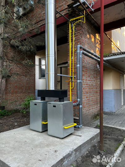 Газовый котел наружного размещения кс-гв-80 нр