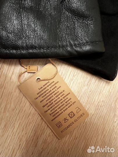 Мужские перчатки натуральная кожа 9,5 и 11 новые