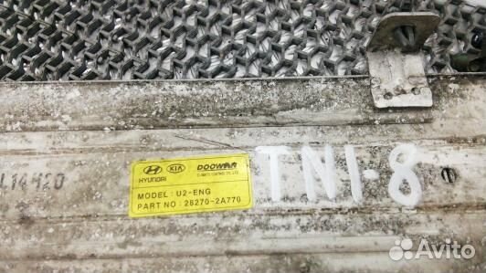 Радиатор интеркуллера hyundai I30 GD (TNI08KC01)