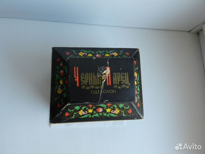 Одеколон СССР Черный ларец