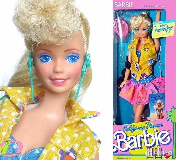 Кукла Barbie 1987 год