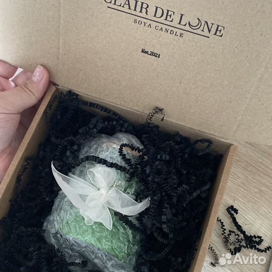 Ароматические соевые свечи ручной работы