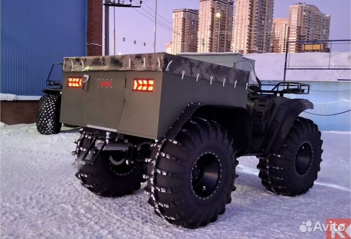 Квадроцикл Nord - Пикап (Снегоход - Болотоход)