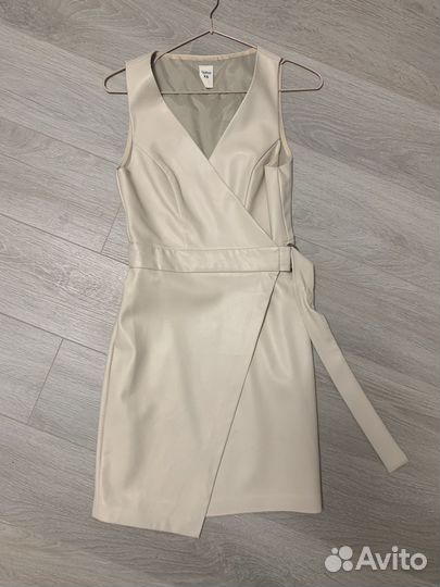 Кожаное платье