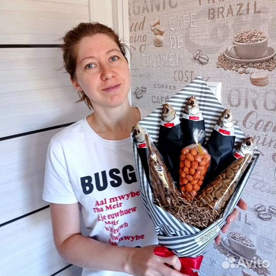 Мужской букет из рыбы воблы