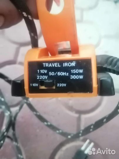 Походный мини Утюг 220 вольт