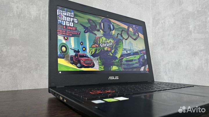 Быстрый игровой ноутбук asus core i5/FullHD/SSD