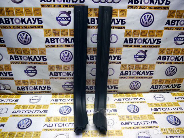 Накладка порога переднего комплект Вольво S40-2