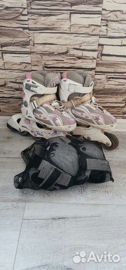 Ролики раздвижные р. 29-33