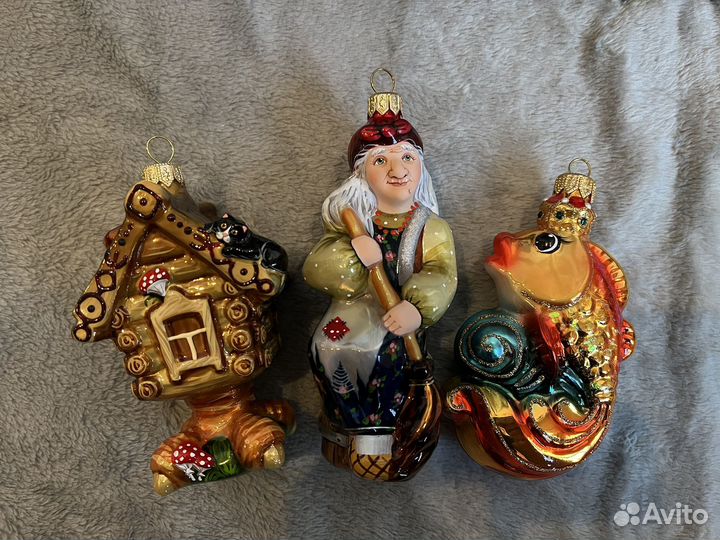 Ёлочные игрушки фабрики Ариель