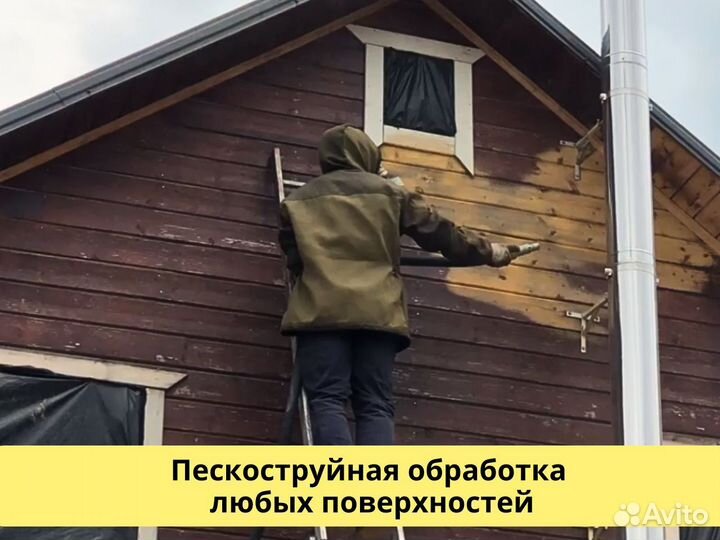 Пескоструйная обработка и очистка поверхностей