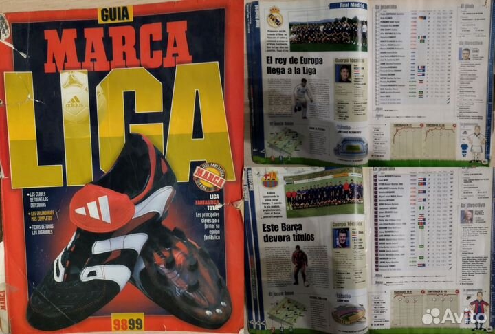 Футбольные журналы. Футбол. Panini. Marca