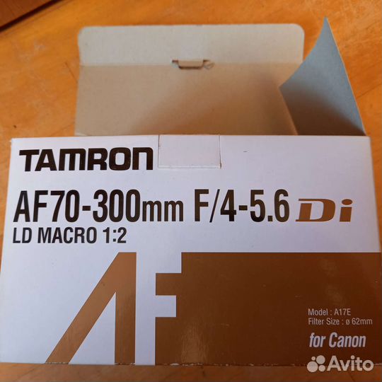 Объектив tamron для canon 70-300