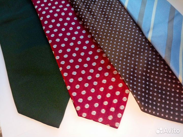 Галстуки брендовые в 7 сложений