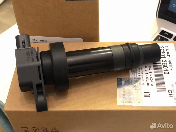 Катушка зажигания solaris rio