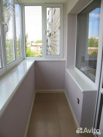 Отделка и утепление балконов и лоджий под ключ