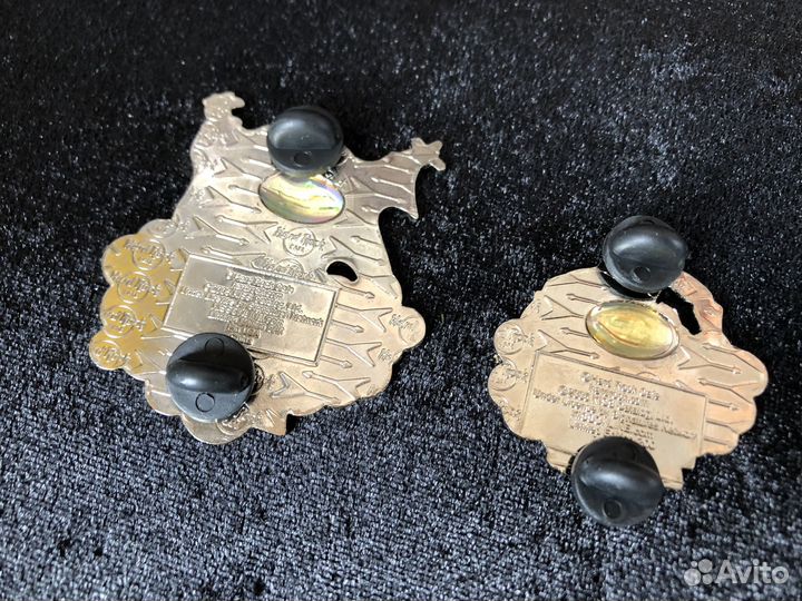 Сет из 4 значков Hard Rock Cafe Kiss Clouds, 2005