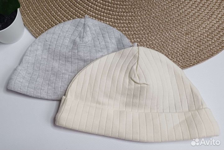 Шапка Nutmeg 0-3 мес 2шт