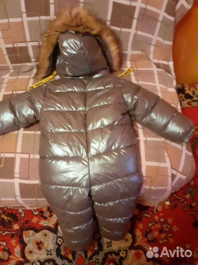 Джинсовый комбинезон