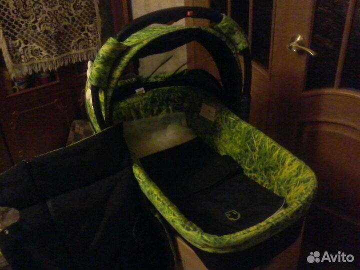 Люлька и прогулочный блок