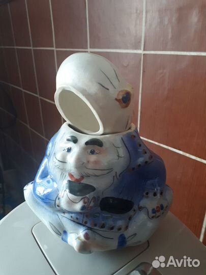 Подарочная чайная статуэтка времен СССР (ретро)