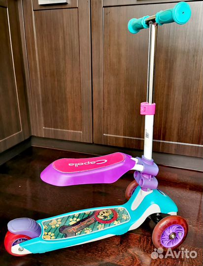 Самокат детский трехколесный