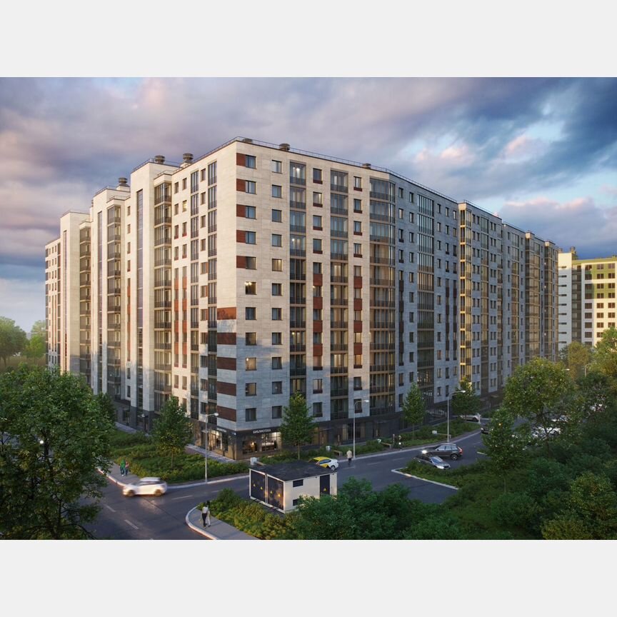 Квартира-студия, 27,2 м², 2/12 эт.