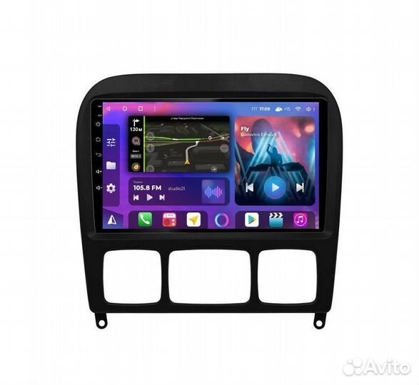 Магнитола андроид Mercedes W220 FarCar 4/64