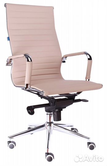Кресло офисное EverProf Rio M Кожа Бежевый