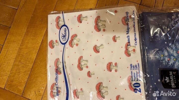 Салфетки для декупажа Mario, Vitto и др