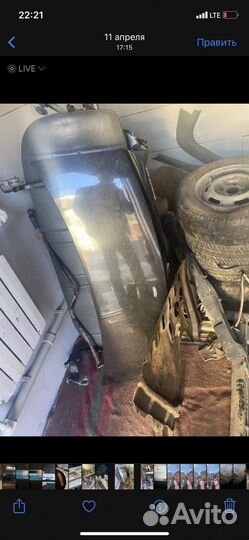 Крышка багажника рино symbol