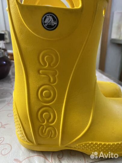 Резиновые сапоги crocs c10