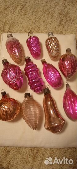 Елочные игрушки СССР