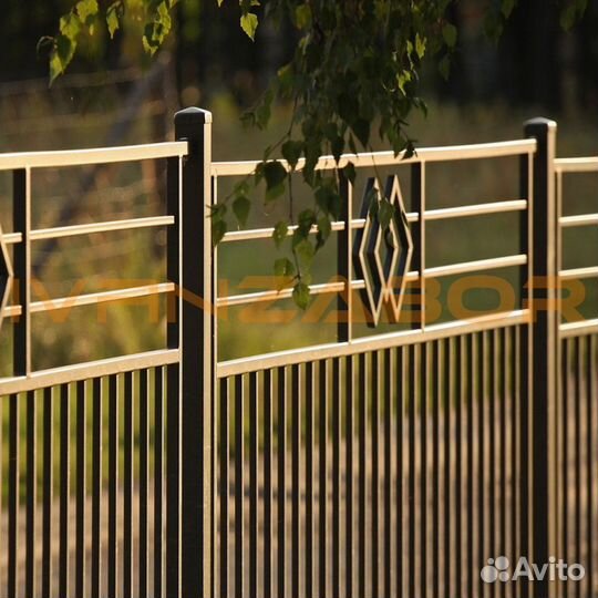 Ограждение парка отдыха в Фурманове