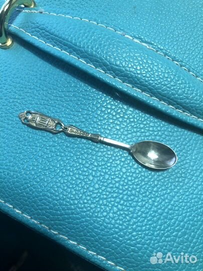 Ложка серебряная сувенирная