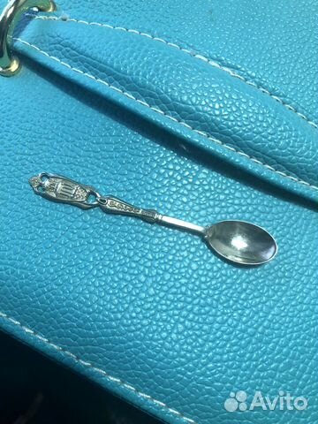 Ложка серебряная сувенирная