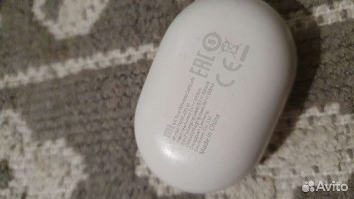 Наушник левый чехол кейс Mi true wireless earbuds