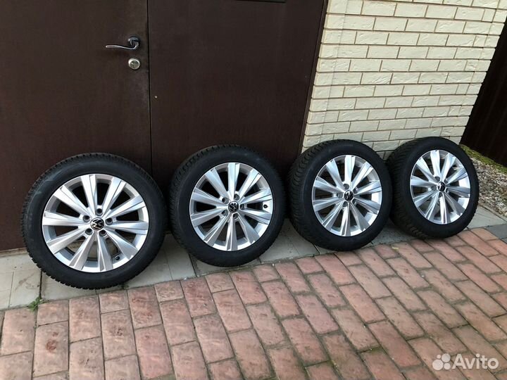 Колеса в сборе r16 зимние VW Polo