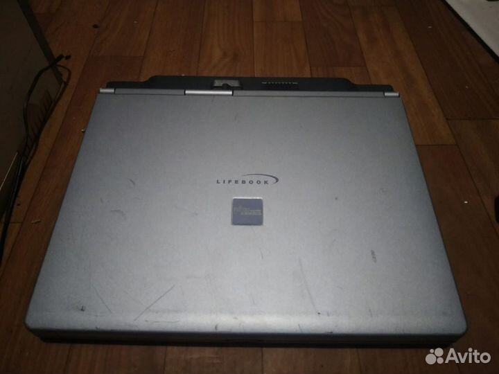 Редкий рабочий ноутбук fujitsu siemens lifebook