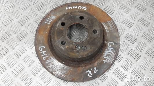 Диск тормозной задний mercedes benz C-class W204